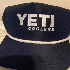 Yeti Coolers. Navy Snapback Hat